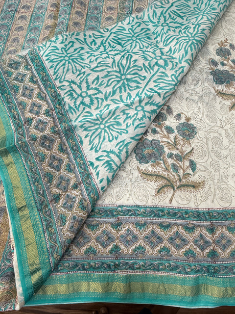 Maheswari border chanderi saree