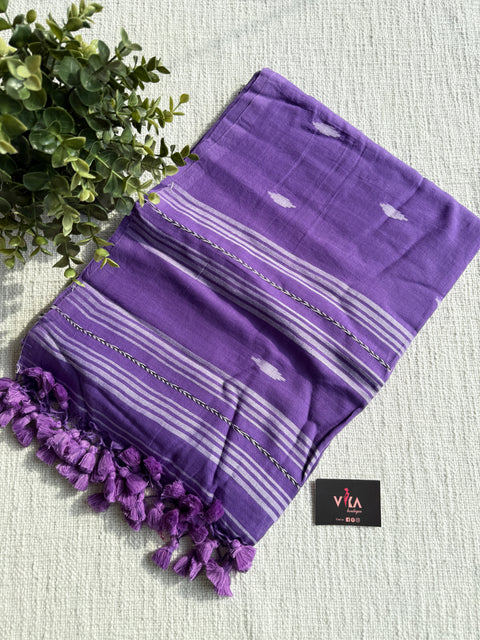 Bhutta weaving mul cotton saree