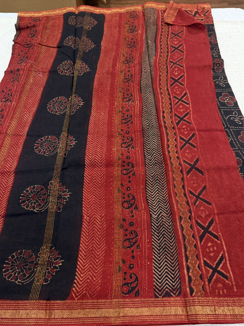 Maheswari border chanderi saree