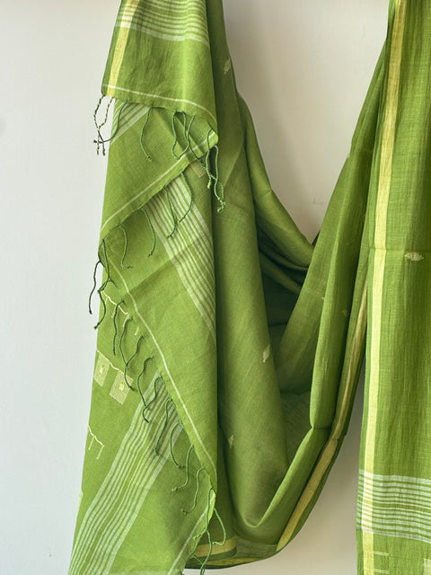 Jamdani Handloom Cotton dupatta