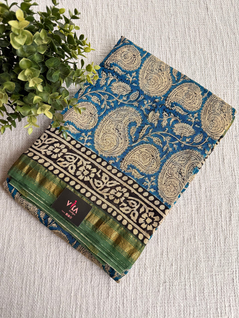 Maheswari border chanderi saree