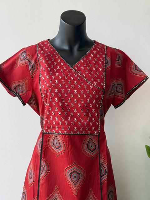 Printed cotton nighty