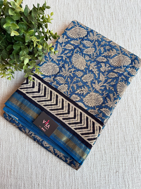 Maheswari border chanderi saree