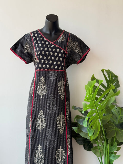 Printed cotton nighty