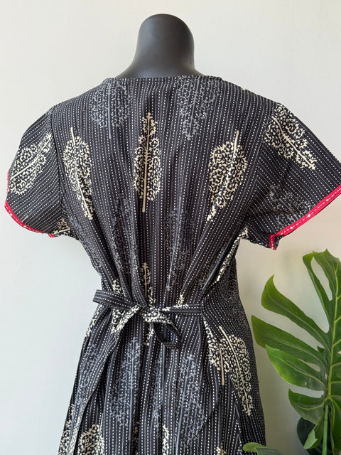 Printed cotton nighty