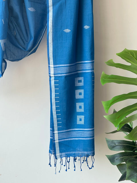 Jamdani Handloom Cotton dupatta