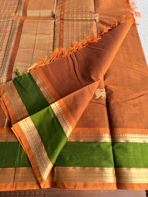 Bhutta weaving chettinad cotton saree