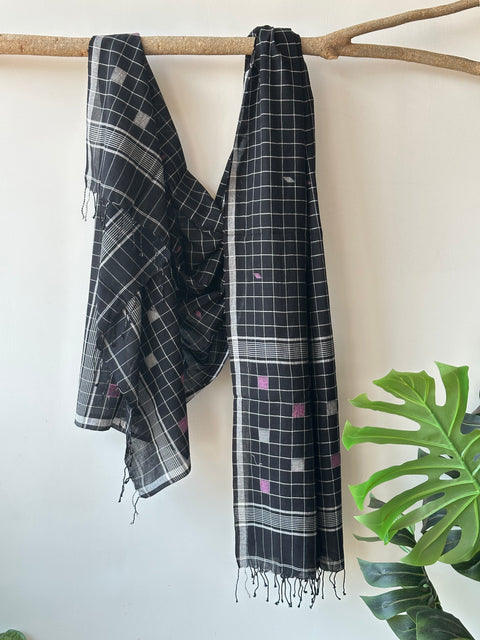 Jamdani Handloom Cotton dupatta