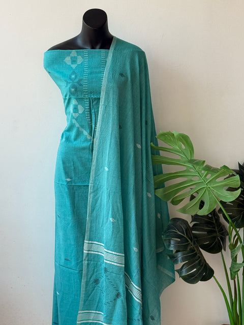 Jamdhani top and dupatta