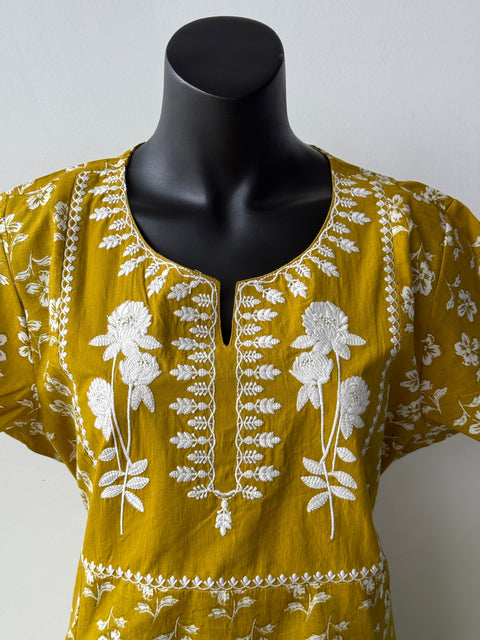 Printed cotton nighty