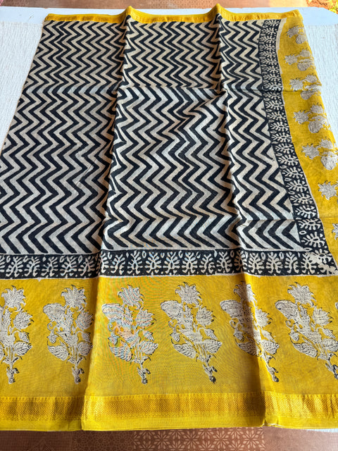 Maheswari border chanderi saree