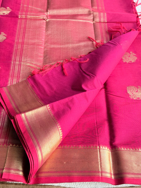 Handloom Annam chettinad cotton saree