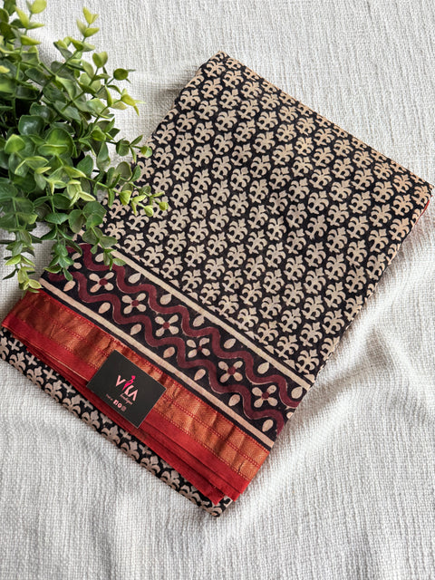 Maheswari border chanderi saree