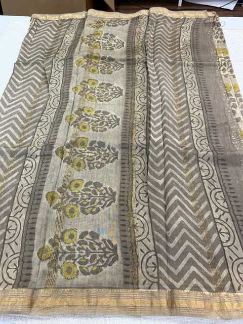 Maheswari border chanderi saree