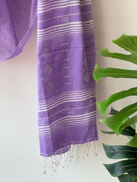 Jamdani Handloom Cotton dupatta