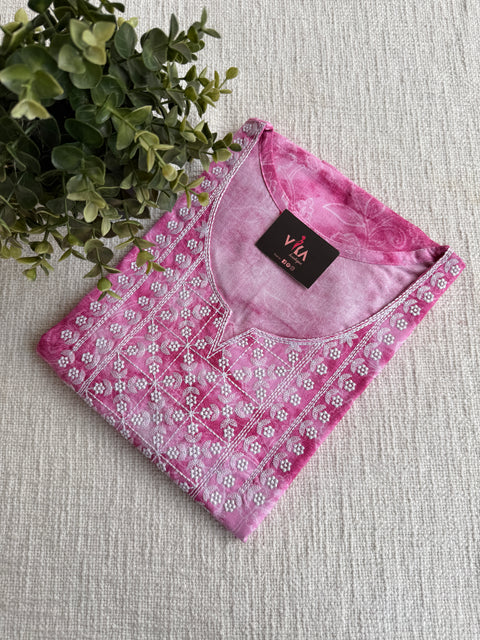 L size printed Alpine nighty