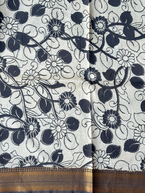 Kalamkari chennuri silk Saree