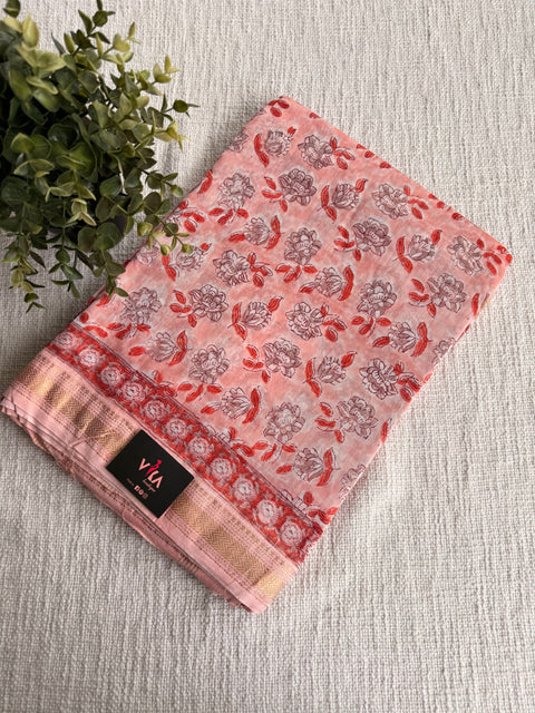 Maheswari border chanderi saree