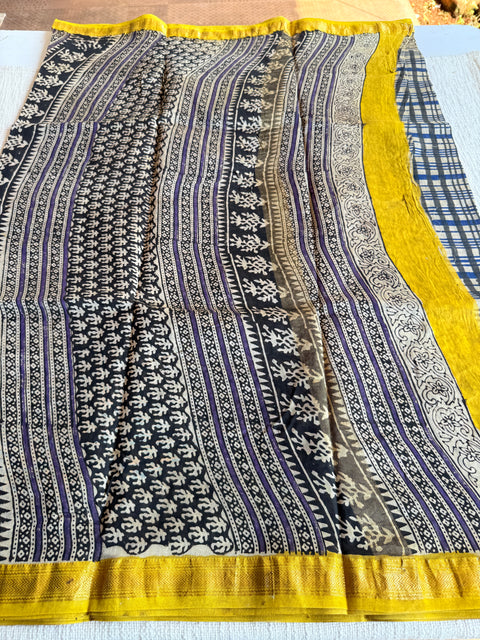 Maheswari border chanderi saree
