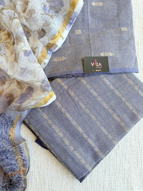 Handloom cotton salwar suit set