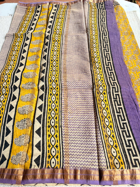 Maheswari border chanderi saree