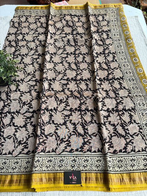 Maheswari border chanderi saree