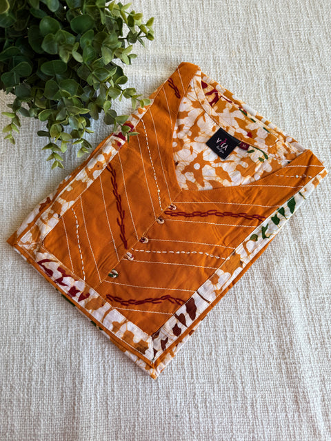 XL size Batik printed cotton nighty