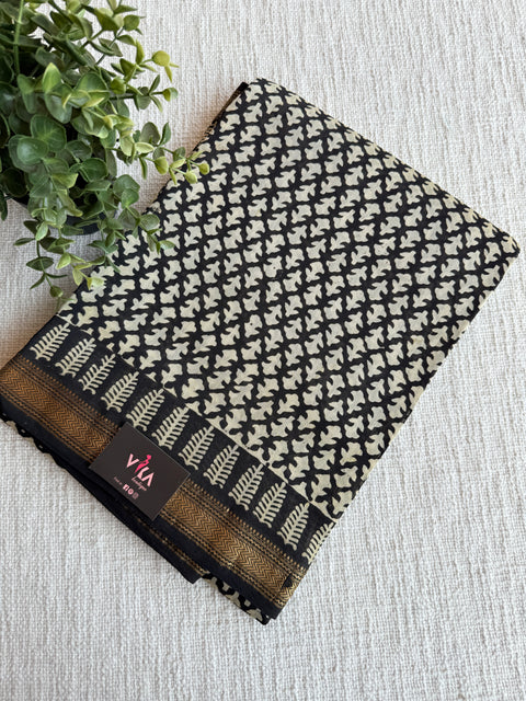 Maheswari border chanderi saree