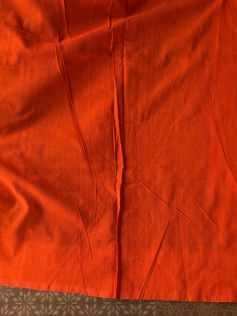 Handloom pure Ikat cotton saree