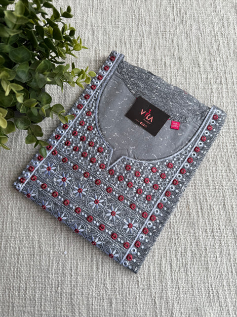 XL size printed cotton nighty
