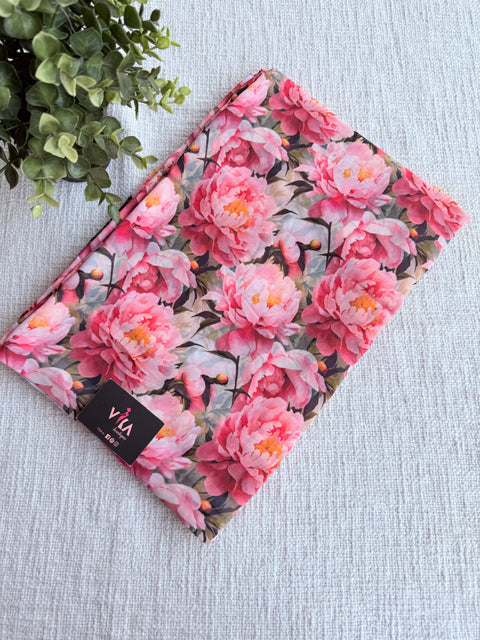 Digital printed faux georgette saree