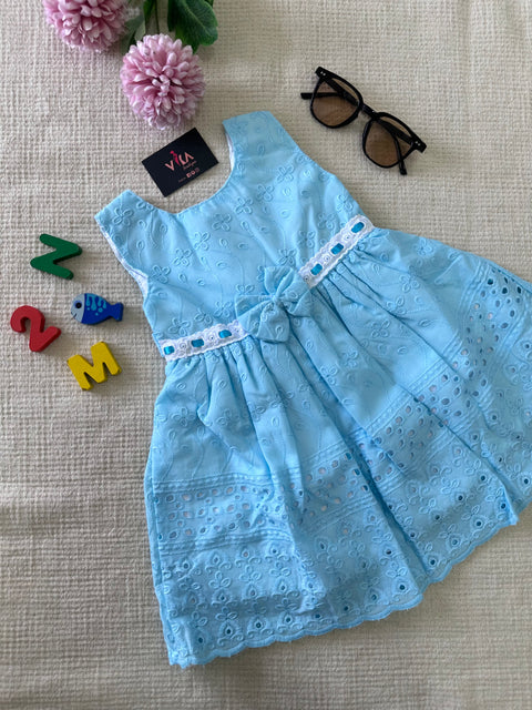 Baby Frock Age 1-3 - Blue