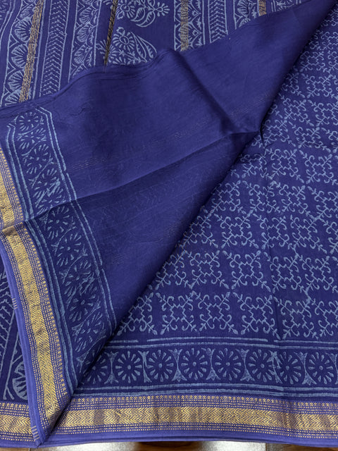 Maheswari border chanderi saree