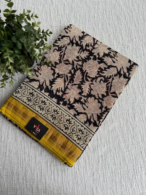 Maheswari border chanderi saree