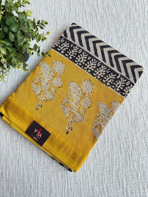 Maheswari border chanderi saree