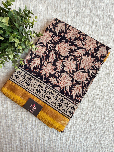 Maheswari border chanderi saree