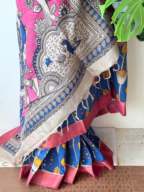 Kalamkari chennuri silk Saree
