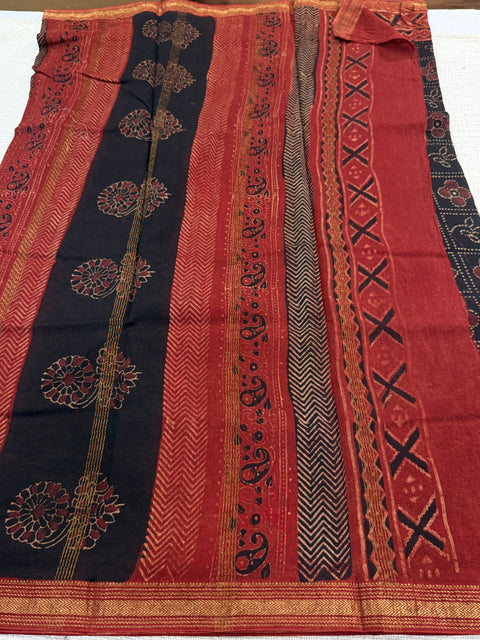 Maheswari border chanderi saree
