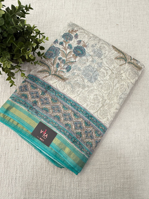 Maheswari border chanderi saree