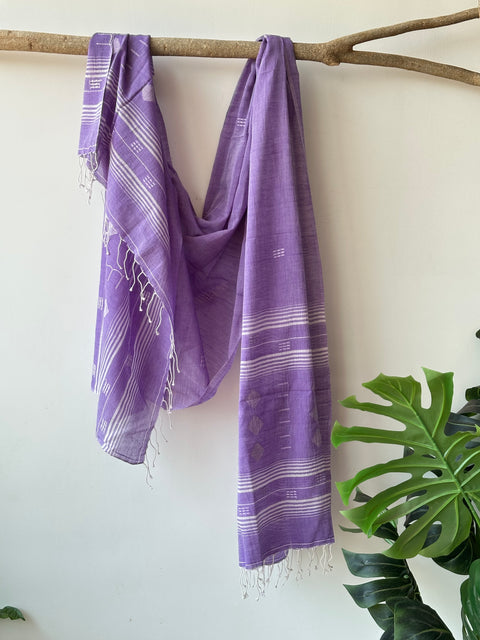 Jamdani Handloom Cotton dupatta