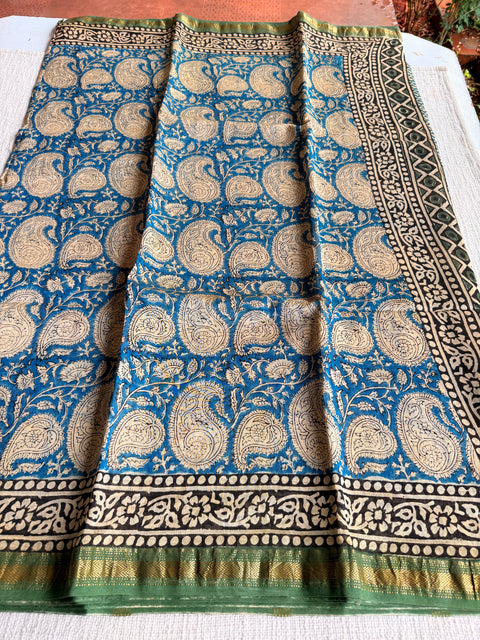 Maheswari border chanderi saree