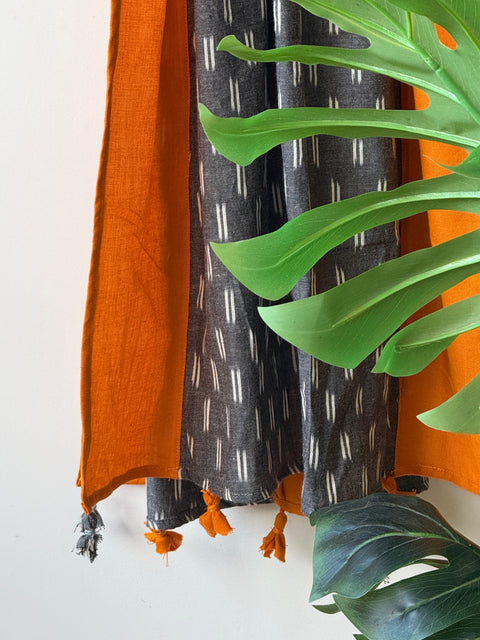 Ikat Pure cotton stole