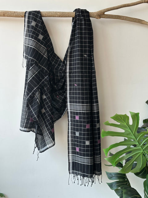 Jamdani Handloom Cotton dupatta