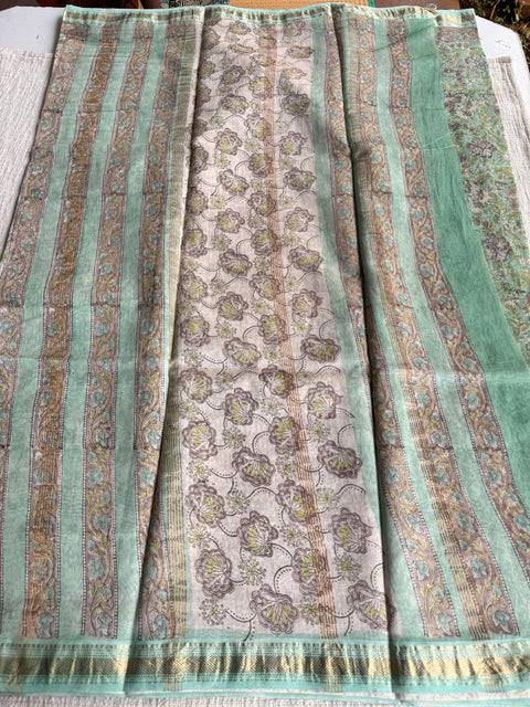 Maheswari border chanderi saree