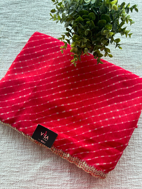 shaded pink shibori printed chiffon saree