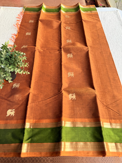 Bhutta weaving chettinad cotton saree
