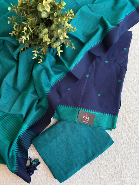 Handloom cotton salwar suit material