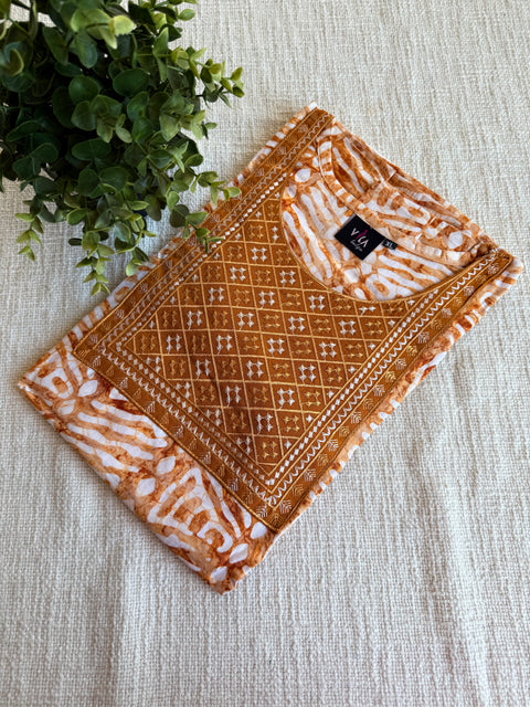 XL size Batik printed cotton nighty