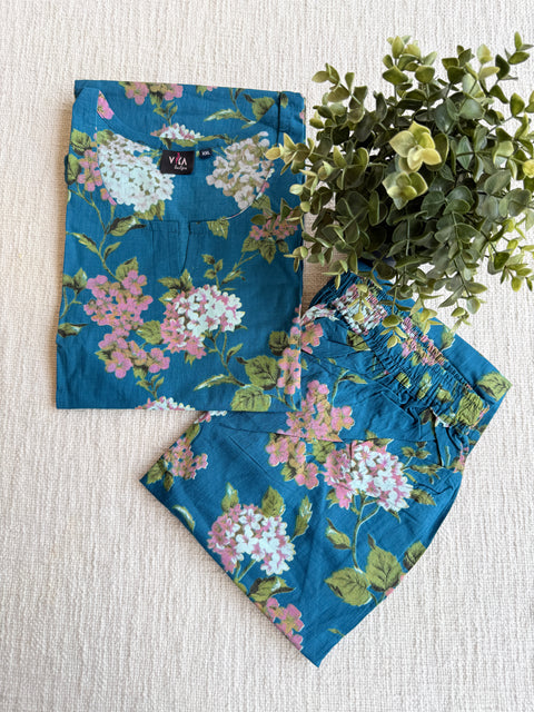 XXL size printed Co-ord Night suit