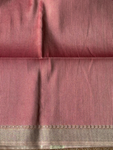 Printed Faux tussar silk saree